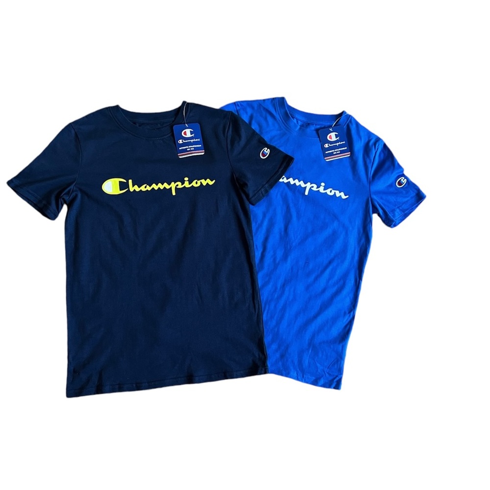 NWT Pair of Champion Shirts (kids-L). Unisex.